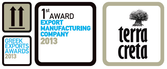 Компания «Terra Creta» стала победителем «Greek Export Awards 2013»